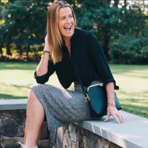 Black Leather Crossbody Bag - Picture 2 of 10